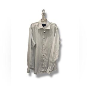 David Donahue White Dress Shirt